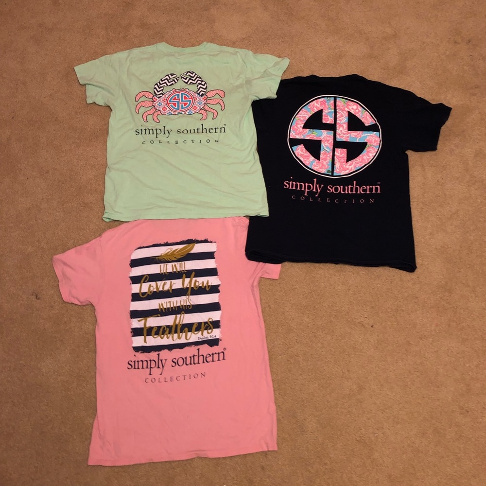 GOOD CONDITION || 3 SS SHIRTS SIZE W. M